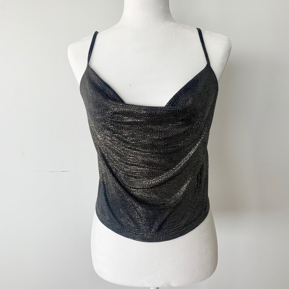 Black Tank Adjustable Top